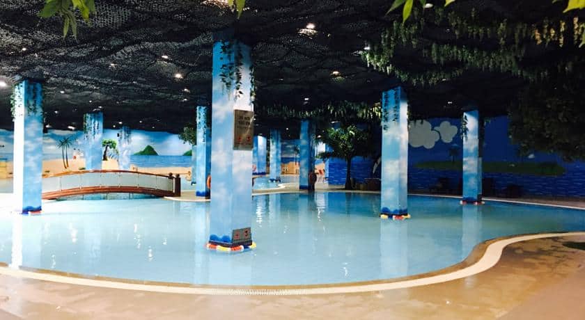 Homestay ngoại thành Hà Nội có bể bơi
