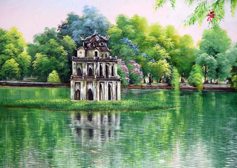 Khám Phá Tháp Rùa - Nơi Hồn Thiêng Giữa Lòng Thủ Đô Hà Nội