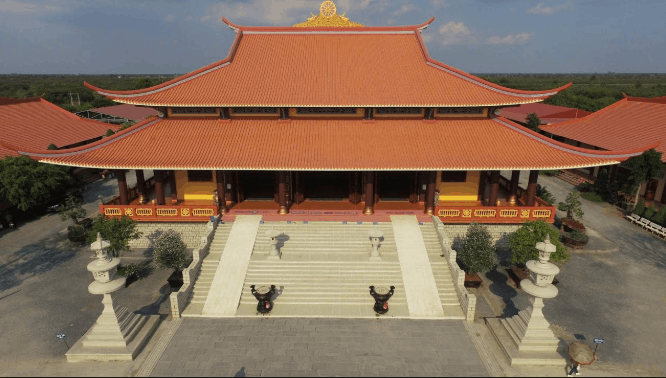 Ghé thăm thiền viện Trúc Lâm Chánh Giác - thiền viện lớn nhất Tiền Giang