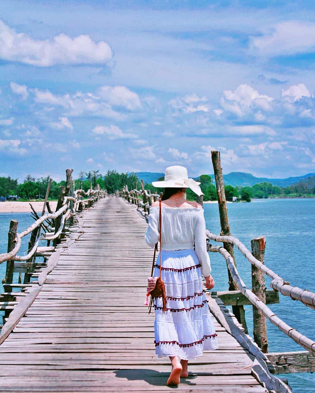 Check-in cầu gỗ Ông Cọp Phú Yên, cây cầu gỗ dài nhất Việt Nam