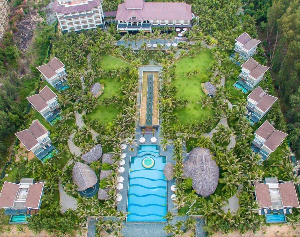 Toàn cảnh Sonata Resort & Spa nhìn từ trên cao. 