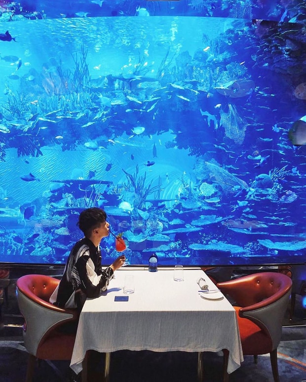 Mang cả đại dương thu nhỏ vào trong nhà hàng