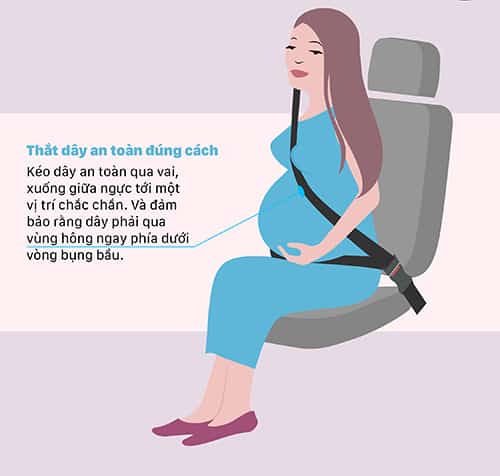 Hướng dẫn cách thắt dây an toàn khi ngồi xe ô tô - Nguồn ảnh: Internet