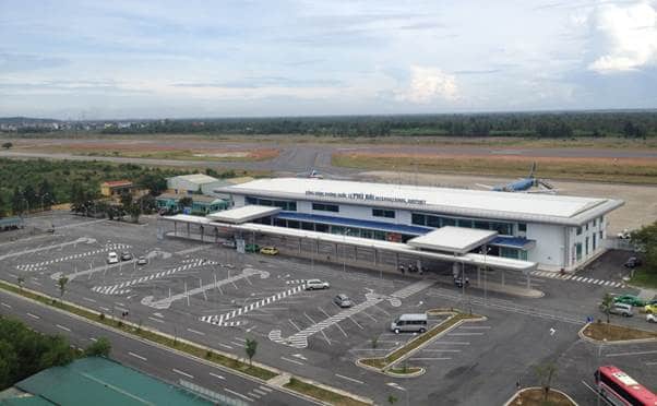 Sân bay Phú Bài - Huế được xây dựng từ thời thực dân Pháp và nâng cấp cải tạo nhiều lần - Nguồn ảnh: Internet
