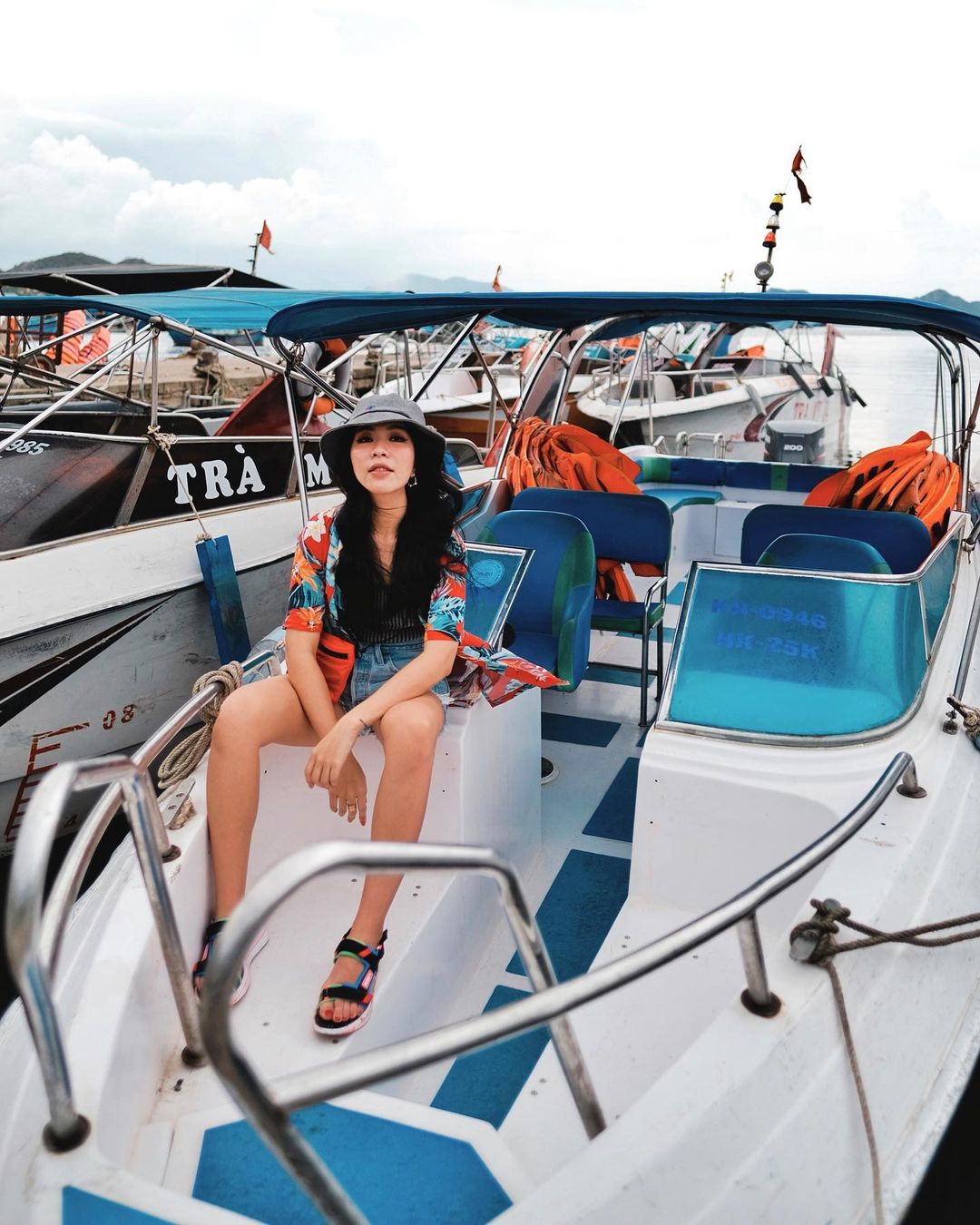 Trải nghiệm đi tàu ra các hòn đảo ở Nha Trang. Hình: @letsplaymakeup