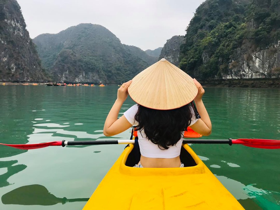 Kayak cũng là bộ môn được yêu thích ở Việt Nam. Hình: Sưu tầm