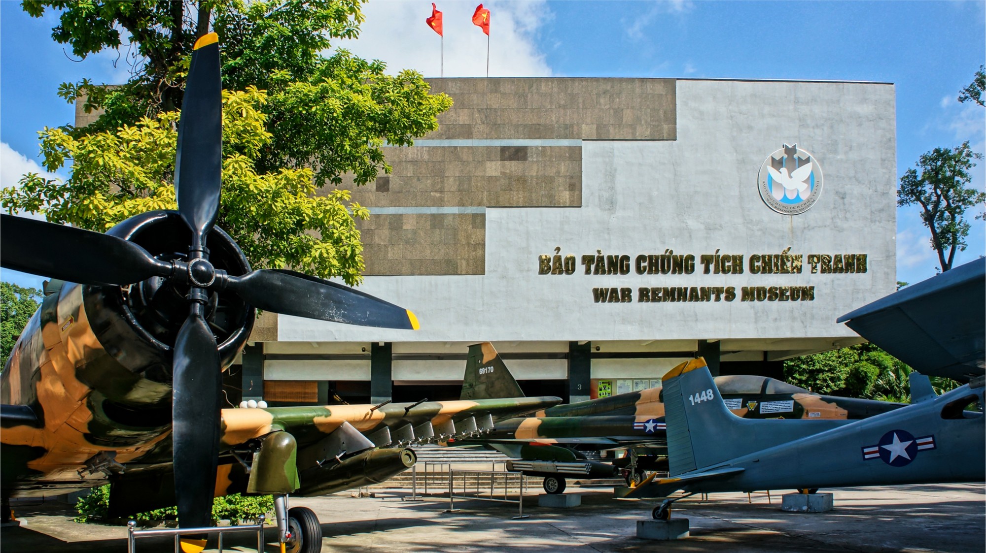 Bảo tàng chứng tích chiến tranh Hồ Chí Minh. Hình: Sưu tầm