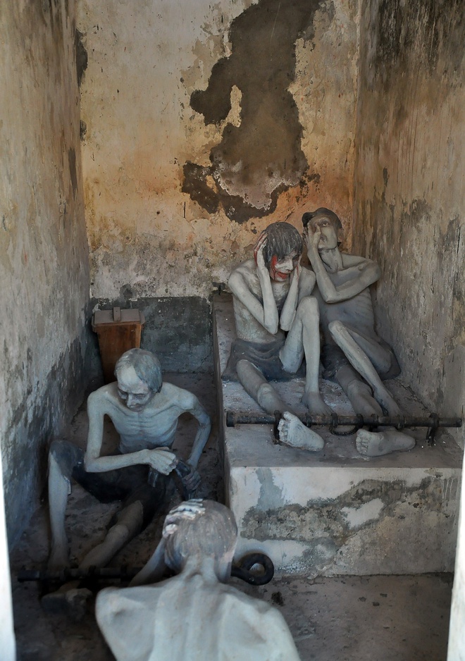 Những khung cảnh rùng mình bên trong nhà tù Côn Đảo. Hình: Sưu tầm