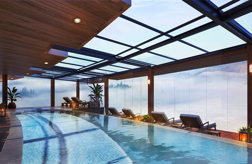 Sapa Jade Hill Resort & Spa - Khách sạn Sapa có bể bơi nước nóng săn mây